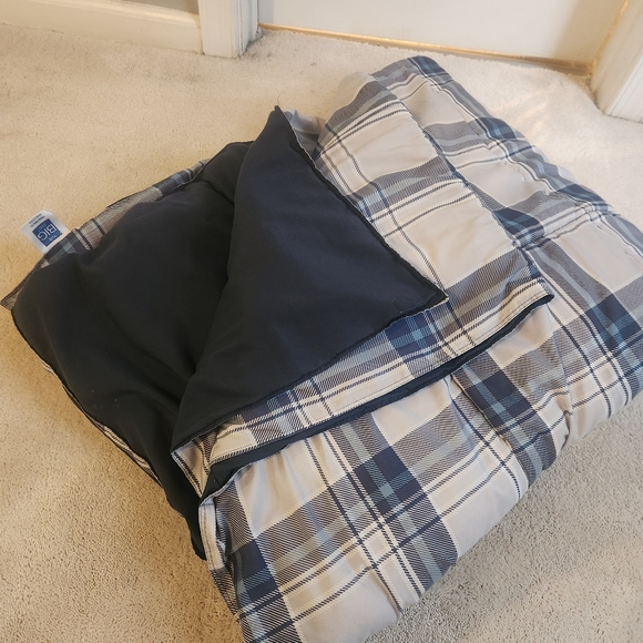 The Big One Twin Size Comforter, blue and gray - Picture 6 of 9